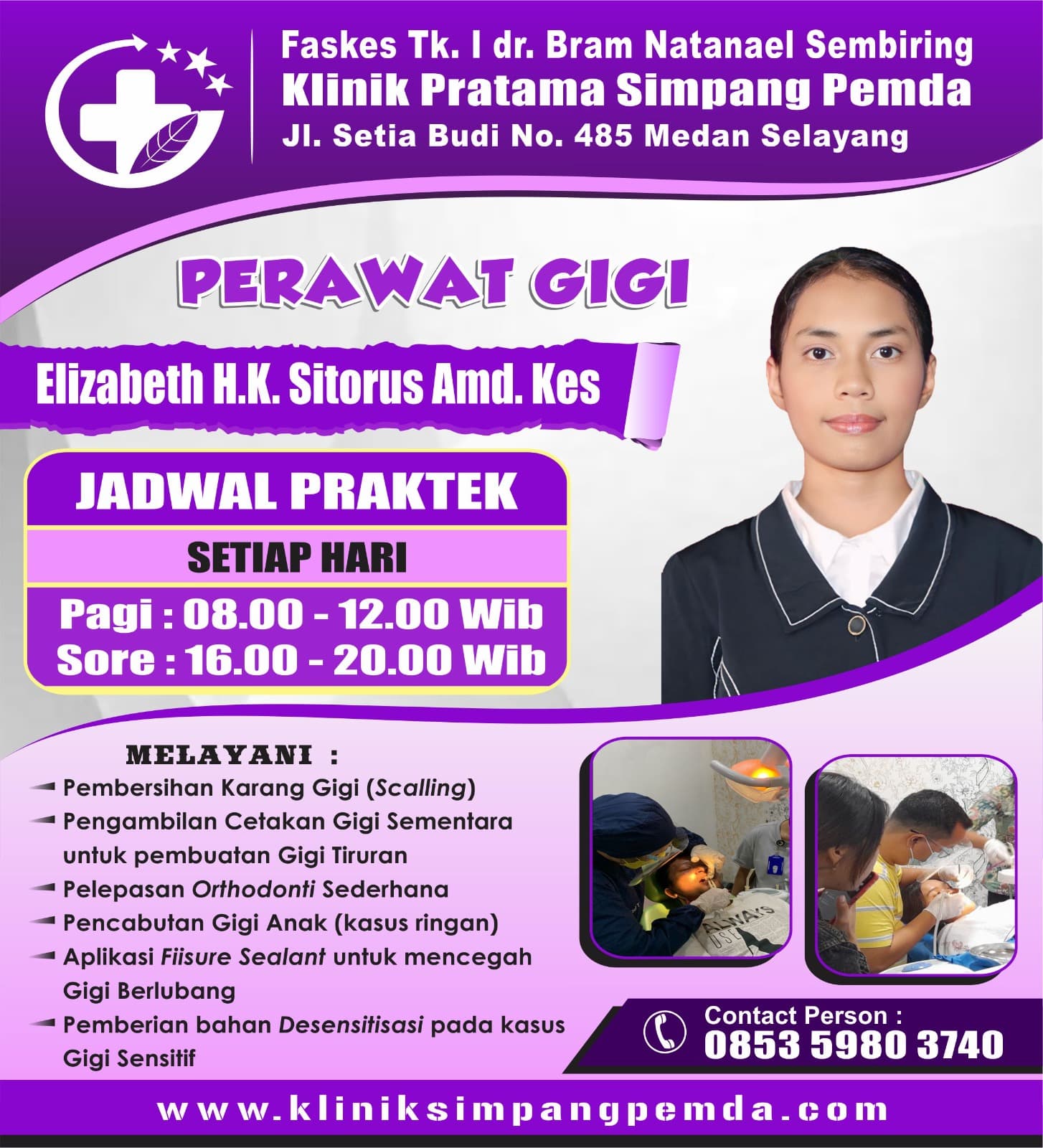 Klinik Simpang Pemda - Pelayanan Hebat Pengobatan Tepat - Klinik Terbaik di Kota Medan