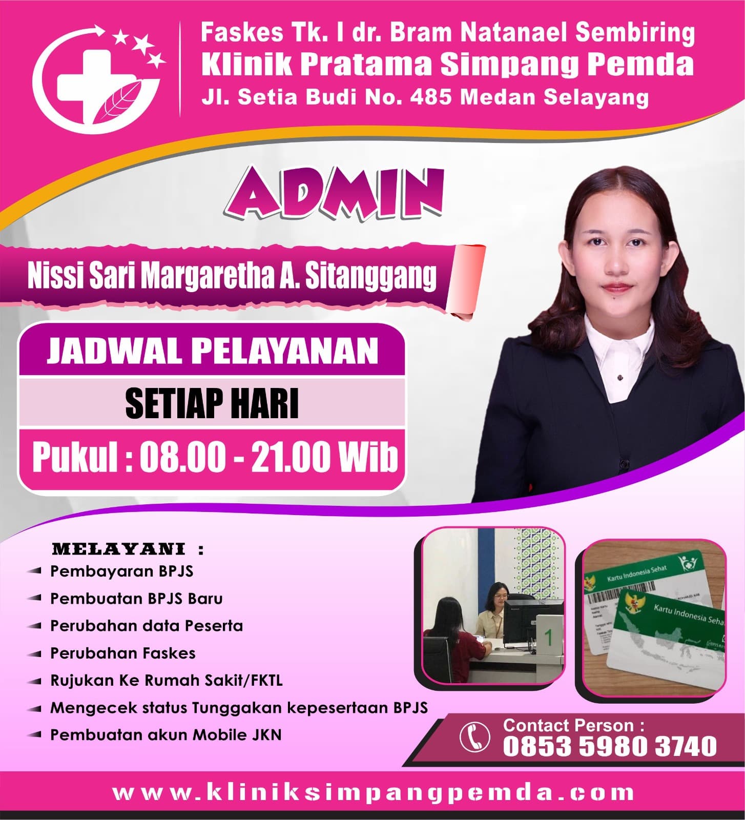 Klinik Simpang Pemda - Pelayanan Hebat Pengobatan Tepat - Klinik Terbaik di Kota Medan