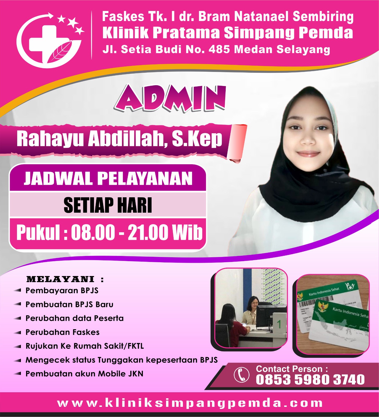TPMD dr. Bram Natanael - Pelayanan Hebat Pengobatan Tepat - Klinik Terbaik di Kota Medan
