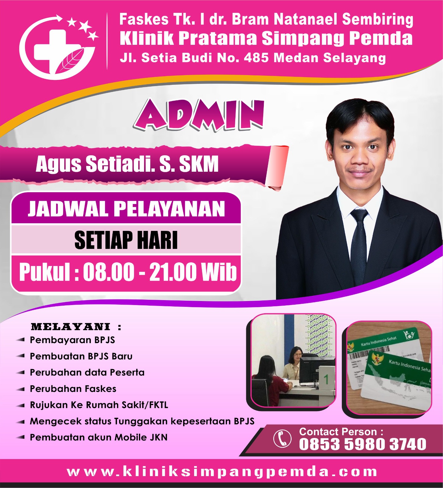 TPMD dr. Bram Natanael - Pelayanan Hebat Pengobatan Tepat - Klinik Terbaik di Kota Medan