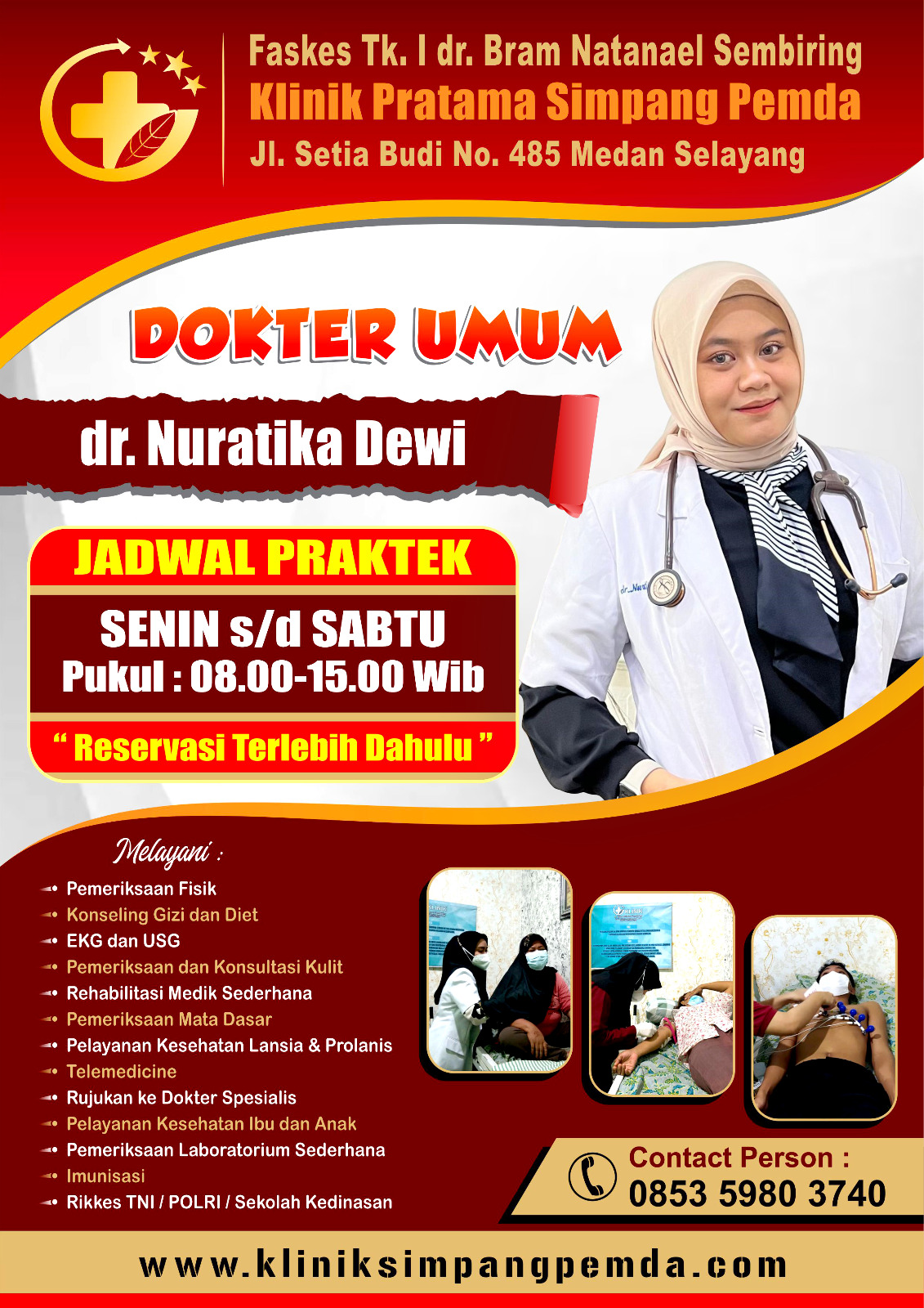 TPMD dr. Bram Natanael - Pelayanan Hebat Pengobatan Tepat - Klinik Terbaik di Kota Medan